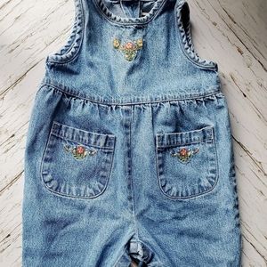 Vintage Baby Gap Denim Romper